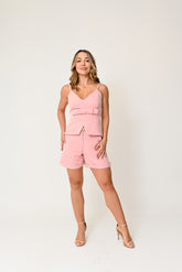 Shorts Alfaiataria Feminino - Elegância e Estilo