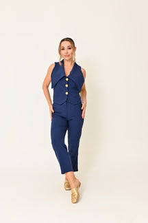 Conjunto Calça e Colete Alfaiataria - Elegância Sofisticada para Ocasiões Especiais